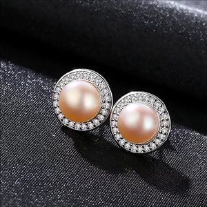 AAA Cultured Freshwater Pearl Earrings